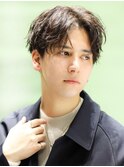 ナチュラルに決まる、ソフツイセンターパート