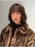 -Saki- ブリーチなしの明るめくすみベージュ　レイヤーカット