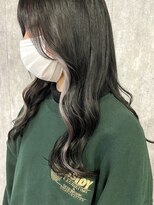 タイドヘアー 高槻店(TIDE HAIR)&nbsp;イヤリングカラー×ホワイトカラー