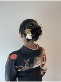 卒業式ヘアセット