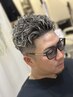 パーマandブリーチメッシュ（ブリーチ3回）￥22000