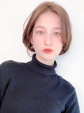 セイドット リー(Say. Ree) Say.イメチェンショートボブ外ハネボブ美髪ワイドバング暖色青山