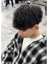 オム ブランシェ(HOMME BLANCHE’)&nbsp;【Natsuki】強めのシャドウパーマ