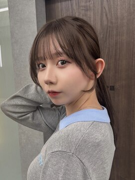 ボタン テンジン(VOTAN tenjin) 【木串楽人】韓国ヘア/顔周りカット/前髪