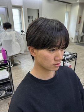 フライ 東通り店(Frei) 縮毛矯正シースルーマッシュ