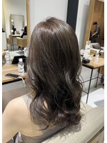 ヘアリゾート粋 リマ 銀座店(lima)&nbsp;イルミナカラー/オリーブグレージュ【田口春奈】