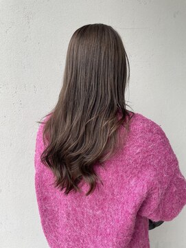 コレットヌーク(COLLET neuk) ロング/ピンクブラウン