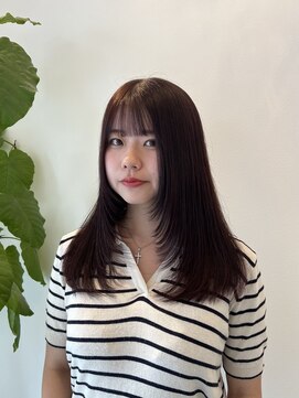 レイエル(RAYEL) 20代30代40代黒髪ボブウルフネビージュ小顔ワンレン