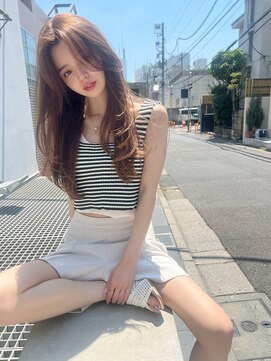 レニーバイエース(LANY by ACE) 【LANY 横浜】 レイヤーカット×オリーブベージュ