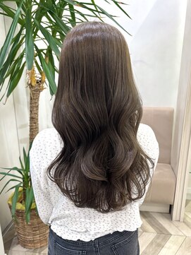 カノン(kanon hair&beauty) ブリーチなしオリーブベージュ