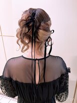 ヘアメイク ジェイエム&nbsp;ツインおだんごアレンジ