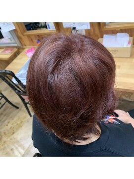 カラー専門店 色染堂 福浜西町店 ピンク系カラー