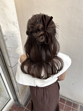 ディティカレスト(Dityca rst) ハーフアップカチモリ♪