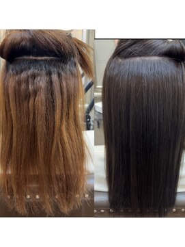 ネコ 稲毛(neco) 【稲毛】髪質改善縮毛矯正 before &after