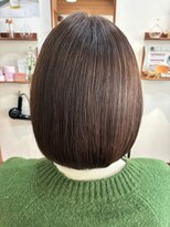 ヘアーメイク スロー(Hair make Slow)&nbsp;ショートボブ／白髪ぼかしカラー