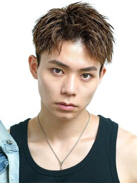 AI TOKYO+Sea MEN'S横浜 MEN'Sパーマ/MEN'Sカット【アイトーキョープラスシーメンズ】 アップバング/スパイキーショート/アクティブショート