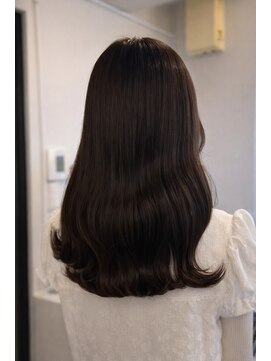 アコロン(acoron) 艶髪ロングレイヤー/髪質改善/ブラウンカラー