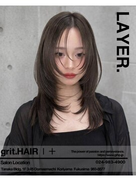 グリット ヘアープラス(grit.HAIR|+) 【grit.】レイヤー