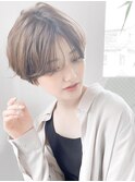 ●大人可愛い30代40代50代小顔マッシュショートボブカット