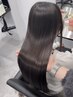 【春名限定クーポン】酸性縮毛矯正+小顔カット+プレミアムカラー+TOKIOtr