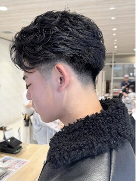 ハイプ メン 藤沢(HYPE MAN) フェザーパーマニュアンスパーマ毛流れパーマメンズパーマ