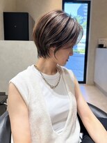 セラ(cella)&nbsp;くびれショート/ハイライト/大人ショート/40代
