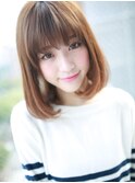 フリンジバング☆ツヤさらヘア