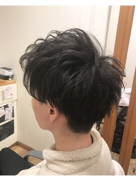 ロッソ 川口店(ROSSO) マッシュ風！リッジパーマ