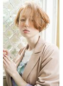 うざバング×ハンサムショート