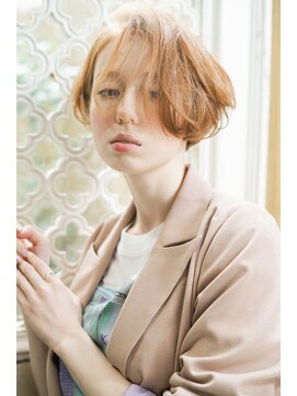 美容室 アモール(amor) うざバング×ハンサムショート