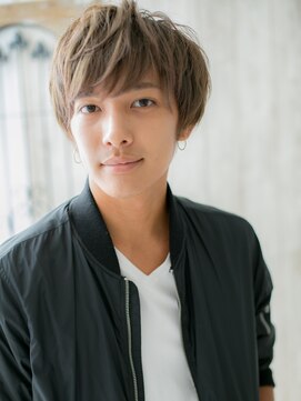 メンズヘア ビーセカンド 草加店(MENS HAIR B-2) イケメン仕立て★くせ毛風マッシュウルフH