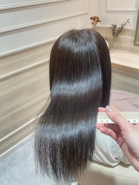 アンド ラ ブランシュ(&.La Blanche) 大宮東口/髪質改善ヘッドスパ専門店　はじめてカラー/ベージュ