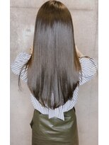 アフィーロ(ACHFILO) 髪質改善トリートメント ナチュラルブラウン 艶感ストレート