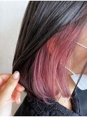 Belle BIANCA インナーカラーピンク/ワンカールボブ by Orie