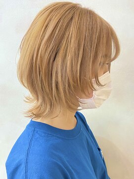 ユーフォリア 銀座(Euphoria) ウルフ/ウルフカット/ボブウルフ/ オレンジポップ担当岩崎