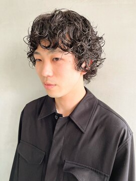 トゥコ(tuco) ショートヘア パーマ マッシュ 前上がり