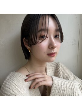 ガーデン オオタカノモリ(garden otakanomori) 黒髪ニュアンスカラーヘルシースタイルエアストレート