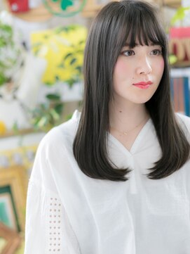 カバーヘアアンドスパ ブリス 浦和(COVER HAIR&SPA bliss) ★アッシュブラック韓国風前下がりワンカール10代20代30代★8