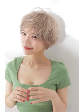 リー 甲子園(Lee) ゆるふわハイトーンショート