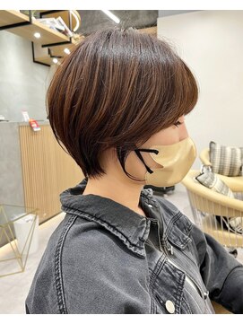 ロンドプロフィール 浦和(Lond profil) 蒲生優 【グレージュココアベージュ丸みショート】【浦和】