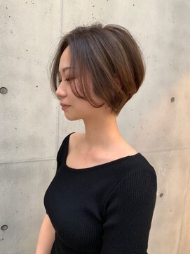 ナイン 田辺(nine) 髪質改善カラーハンサムショート