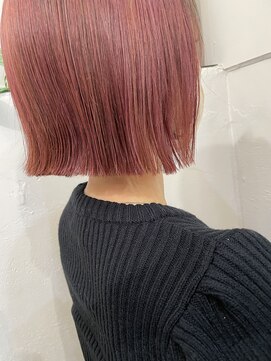 ネオリーブアイム 横浜西口店(Neolive aim) ボブ☆ピンクベージュ【横浜】