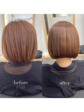 リアン(Lien) 『髪質改善』ストレートエステ（縮毛矯正）（リタッチ可）