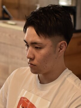 リム メンズヘア(LIM men's hair) 7:3束感アップバング【メンズカット/メンズヘア】