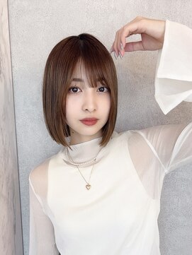 シーシンジュク 新宿南口(Sea shinjuku) ボブ/ショートボブ/前髪×ブリーチなし韓国ヘア[新宿]
