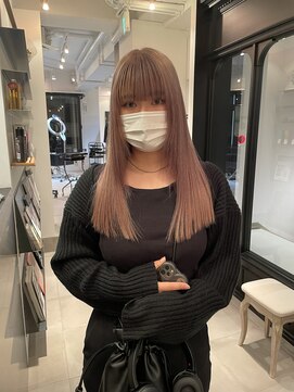 シータ(sheta) ハイトーンロング　ホワイトベージュ