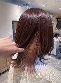【稲川】インナーウルフピンクベージュ