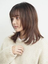 ルクスドレ 新宿(Luxe doree') レイヤーカット/シースルーバング/前髪カット/新宿駅