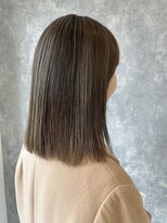 ヘアアンドメイク ムーア(Muuua)&nbsp;オリーブカラーハイライト