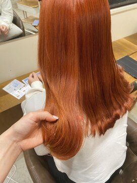 マロウ(mallow) 《花屋併設》アプリコット オレンジ 10代20代